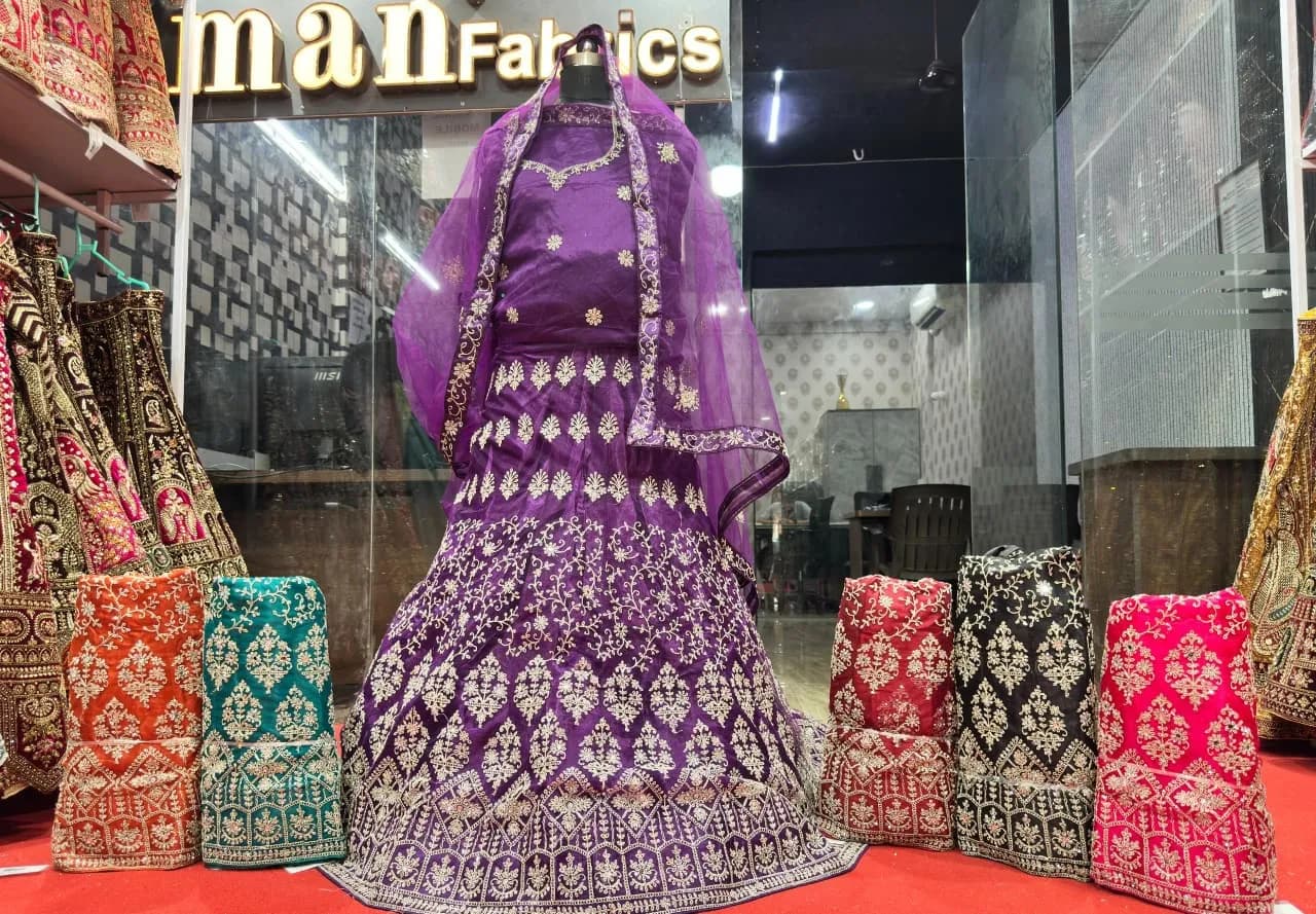 TARA NET LEHENGA